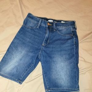 Old navy Blue denim ballerina shorts